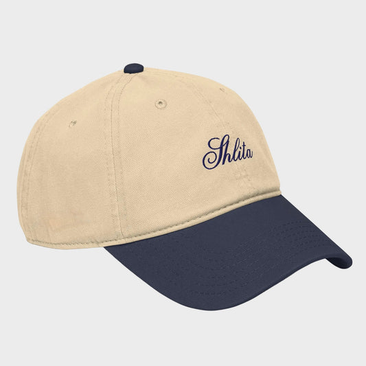 Shlita™ 'Script' Cap - Two Tone Navy