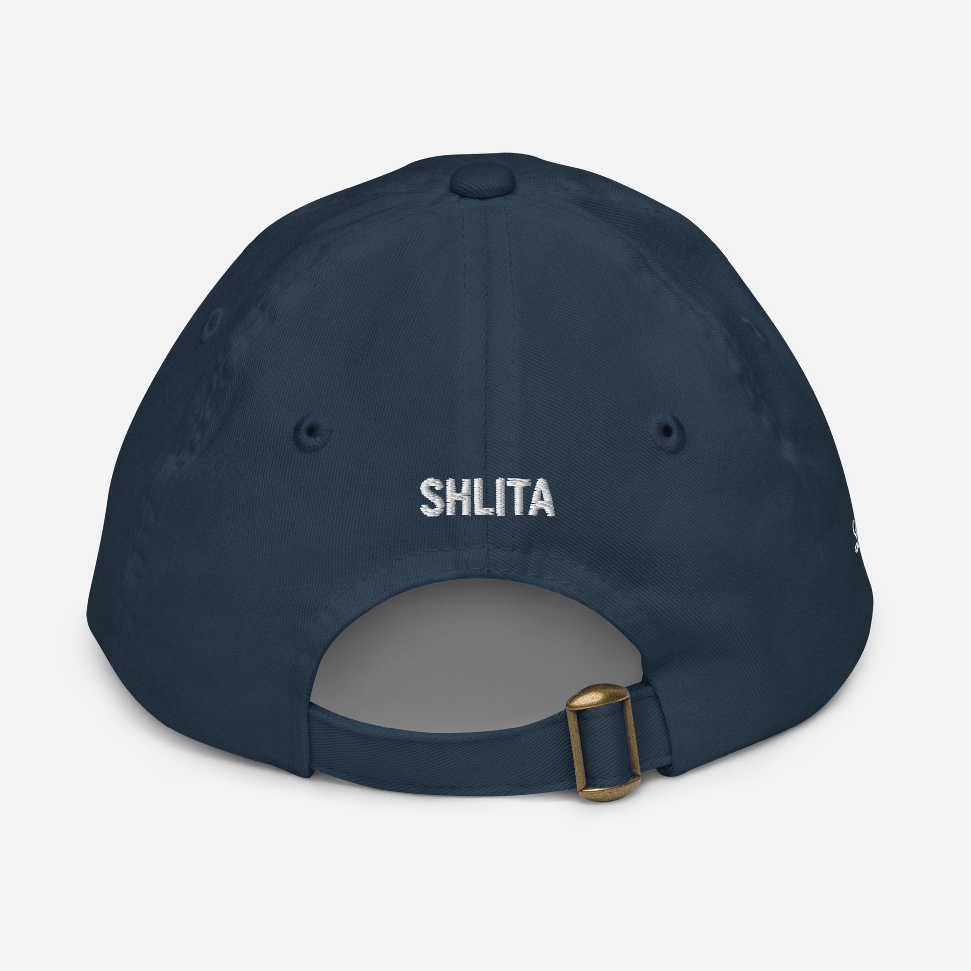white navy cap back kids